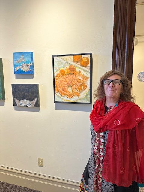 Artwork and studio moment